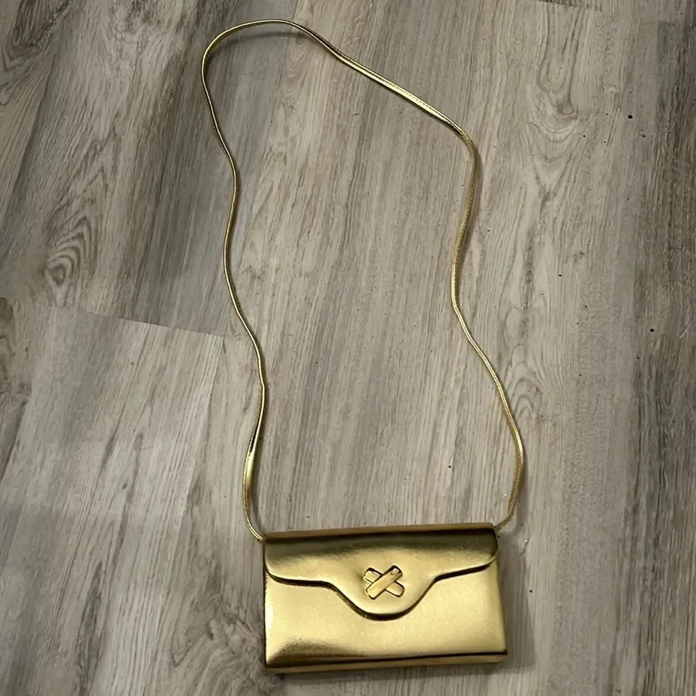 Ells vintage gold crossbody preloved ❤️